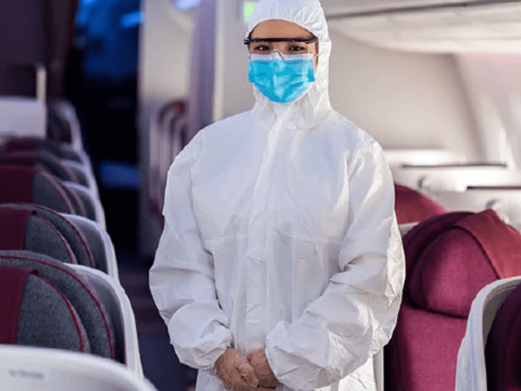 HMN - Mandatory masks and hazmat suits: Future of flying revealed