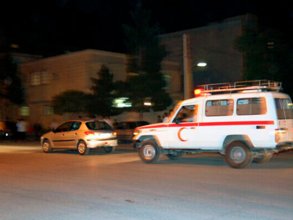 HMN - Chlorine gas canister explosion in western Iran injures more than 200