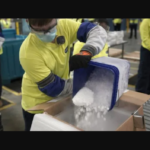 Urging caution when dealing with dry ice