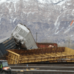 Seven train cars derail in accident at Ogden rail yard