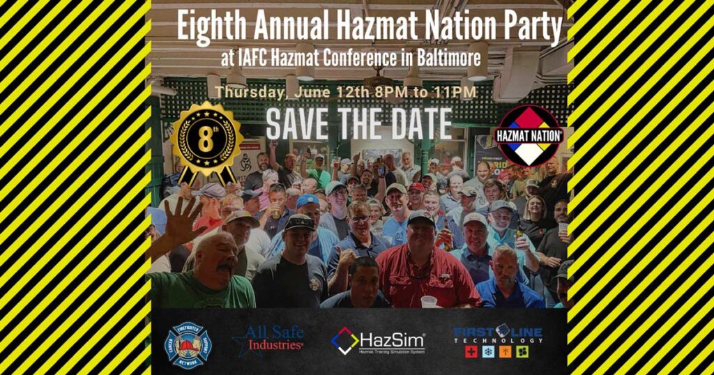 HazSim, Hazmat Nation to Raise Money for Firefighter Cancer