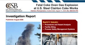 Final Report on US Steel Fatal Explosion