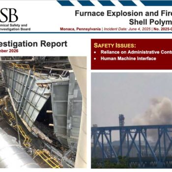 Pa. Refinery Explosion Report Out